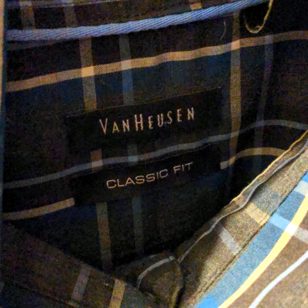 Button down dress shirt from Van Heusen
